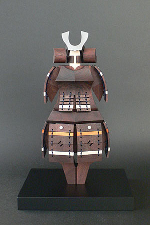 モダン木製鎧兜